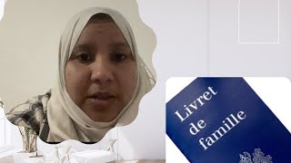 شحال فاش تخرج الحالة المدنية le livret de famille français [upl. by Ecnaled]