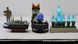 2024 Disney Haunted Mansion Collection Hallmark Ornament [upl. by Hsot]