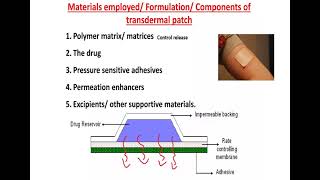 LEC 9 Transdermal drug delivery systems شرح بالعربي [upl. by Goldfinch]