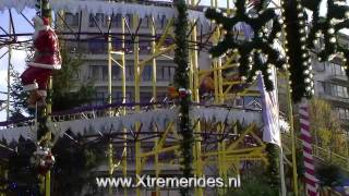 Big Roller Coaster  Christmas Ride   HD [upl. by Tisha]