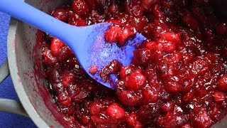 How to Cook Fresh Cranberries  Its Quick amp Easy [upl. by Bendicta]