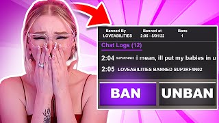 THE WEIRDEST TWITCH UNBAN REQUESTS  Loveabilities [upl. by Thapa826]