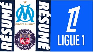 Toulouse FC 13 Olympique Marseille Résumé  Ligue 1 20242025 [upl. by Arezzini]