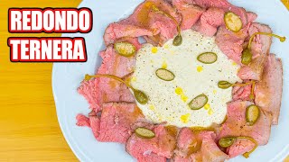 Receta VITELLO TONNATO ▶ APERITIVO PERFECTO 👉 Recetas de verano [upl. by Ping]