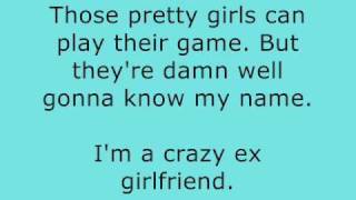 Miranda Lambert Crazy Ex Girlfriend lyrics [upl. by Bucher938]