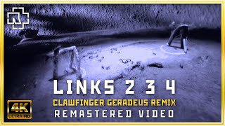 Rammstein  Links 234 Clawfinger Geradeaus Remix 4K Remastered Official Music Video from dvd [upl. by Adnilrev]