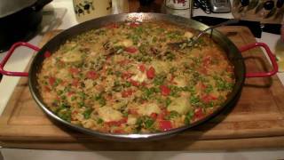 Paella de Mariscos  SurfinSapo Style  Part Two [upl. by Dannel]