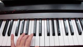 Pas Toi TAL Tutoriel piano partie 1 intro [upl. by Nennek]