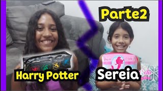 Parte 2  Material Escolar Harry Potter x Material Sereia [upl. by Notsnarc]