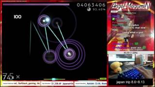 Osu AngeLMegumin 4 Livestream 27072016 Twitchchat inbound [upl. by Demetris]