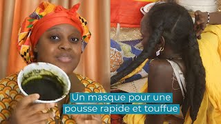 Un masque contre les cheveux qui tombentse cassent  diminuent  le secret des femme de l’Est [upl. by Ayamahs]