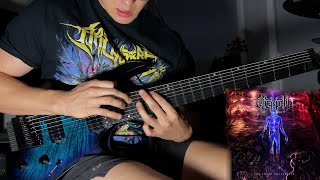 Archspire  Spontaneous Generation Full Guitar Cover [upl. by Electra]