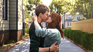 SpiderMan 2  MJ and Peter All Romance Cutscenes amp Full Love Story 4K [upl. by Eico]