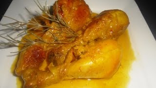 Muslitos de Pollo al Ajillo  TuCocinaEnCasa Recetas de cocina [upl. by Nilek89]