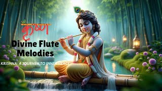 Divine Flute Melodies of Krishna Krishna Flute Music  Deep Relaxing Music  Meditation Music [upl. by Picardi]