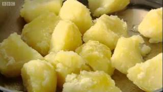 Perfect roast potatoes  In Search Of Perfection  Heston Blumenthal  BBC [upl. by Anaujit676]