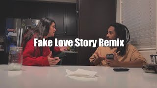 Verum  Fake Love Story Remix Lyric Video [upl. by Sliwa878]