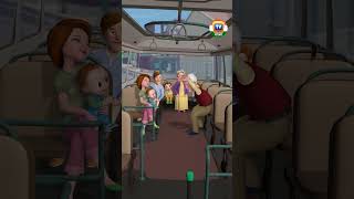 উহিলজ ওন দা বাস গান – বাচ্চার কান্না Shorts ChuChuTV BanglaRhymes KidsSongs [upl. by Ulrich]