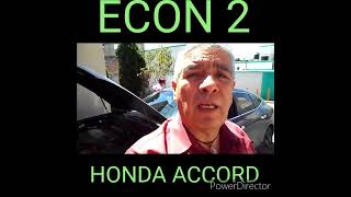 ECONOMIZADORES DE GASOLINA PARA TU AUTO MX ECON 2 EN HONDA ACCORD [upl. by Way582]