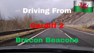 Driving from Cardiff to Brecon Beacons [upl. by Zavala]