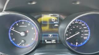 How to change digital speedo from KMH to MPH  Outback and Legacy [upl. by Nivlek]