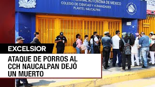 Nueve detenidos por ataque de porros en CCH Naucalpan [upl. by Ferrigno]