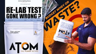 ASITIS ATOM WHEY PROTEIN RETEST LAB REPORT  review protein health fitness [upl. by Ettennaej]