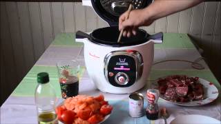 Recette cookeo Boeuf Bourguignon maison [upl. by Ebbarta805]