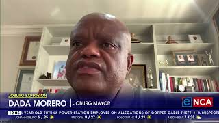 Joburg Explosion  Mayor gives new deadline for repairs [upl. by Aiouqahs]