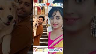 Divyam vs radhika loves ❣️ mann ati sundar dangaltv dangaltvshow mannatisundar [upl. by Violette]