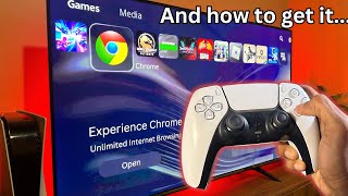 PS5  How to Use Google Web Browser [upl. by Azila]