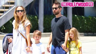 Tobey Maguire Wife Jennifer Meyer Kids Otis amp Ruby Celebrate Mothers Day At Gracias Madre In WeHo [upl. by Hamfurd]