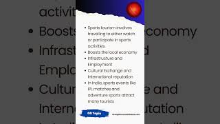 Sports Tourism  Group Discussion Topics With Answers  GD Ideas [upl. by Durwood]