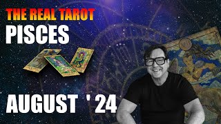 ♓️ Pisces August 2024 Tarot Transformation Love amp Success Await [upl. by Marashio586]