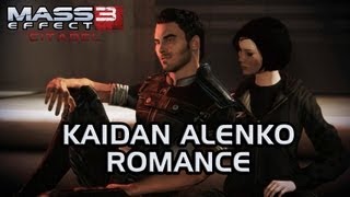 Kaidan Alenko Complete Romance Mass Effect 1 2 3 amp all DLCs [upl. by Okimuk]