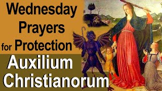 Wednesday Auxilium Christianorum Catholic Deliverance Prayers for Protection for Use by the Laity [upl. by Breed]