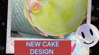 New Cake Design jo banane me asan aur dekhne me unique hai  cake kaise banta hai  Pineapple cake [upl. by Atwekk]