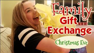 Its Our Family Gift Exchange 2018 Christmas Eve with The Donnellys [upl. by Enneillij]