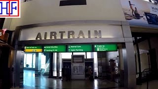 Train from New Jersey Newark Liberty International Airport EWR to New York Penn Station  Epi19 [upl. by Brander]