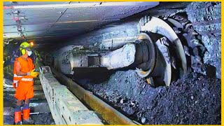 Underground coal mining  Extreme coal mining process [upl. by Gnehs]