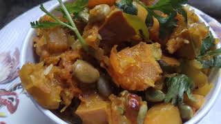 Parangikai Poriyal Recipe in Tamil  Pumpkin Masala Curry [upl. by Hong]