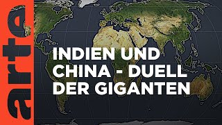 Indien und China  Duell der Giganten  Mit offenen Karten  ARTE [upl. by Terrell224]