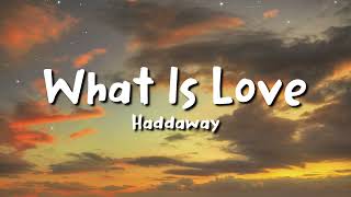 Haddaway  What Is Love lyrics [upl. by Winson329]