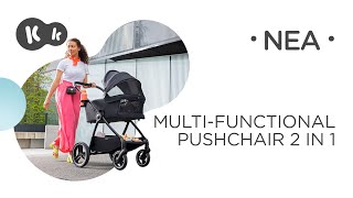 Kinderkraft NEA pushchair 2 in 1  Up to 22 kg  With car seat adapters [upl. by Llenyaj]