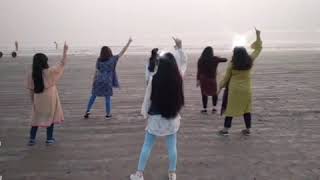 Chander Batir kosom challenge on kuakata sea beach salmanmuktadir safa [upl. by Asa]