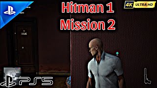 Hitman 1  Mission 2  World of Tomorrow  4k Gameplay 60fps PS5 [upl. by Fried]