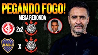 CORINTHIANS e BOCA JRS chegam EMBALADOS pro jogão da semana na Libertadores  Mesa Redonda Meu Timão [upl. by Zahavi]