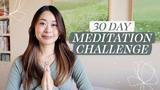 30 Day Meditation Challenge 🧘 [upl. by Alimat192]