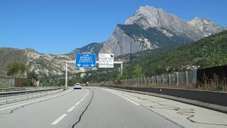 France A43 Modane  Chambéry French Alps [upl. by Sevik]