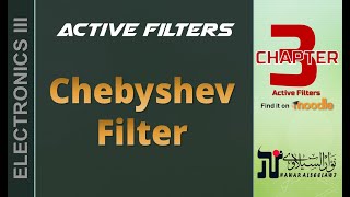 Active Filters Chebyshev Filter [upl. by Zsamot]